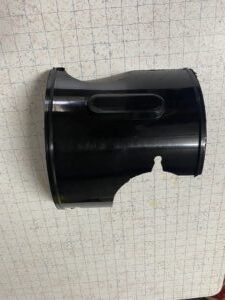 Mittelabdeckung schwarz