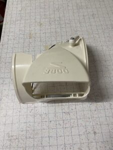 Mittelabdeckung weiss 3800